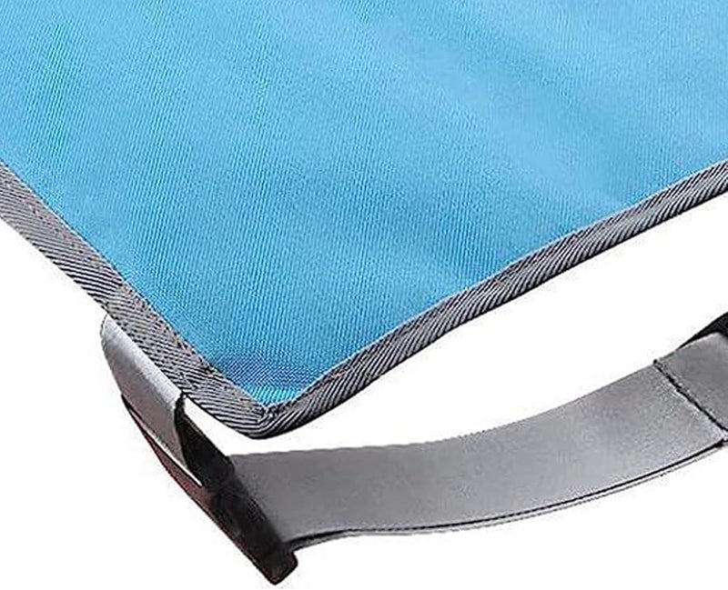 Blue Kids Airplane Foot Pedal Seat Extender Adjustable Portable Folding Footrest - Image 2